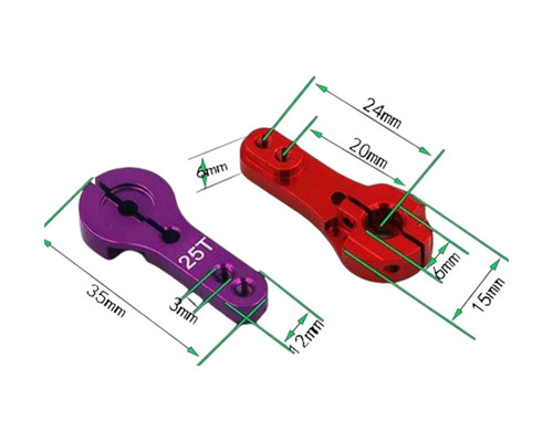 Modster servoarm alu - servoarm, sanwa