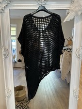 Italy Damen Pullover Tunika