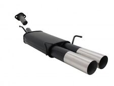NOVUS SPORTAUSPUFF+ABE 2x90mm RL-Design * Stahl für Opel Astra G Coupe