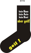 Fun Sox, Socken mit Spruch