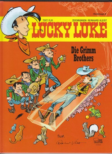 Lucky luke hommage hardcover - luke,