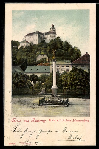 Ansichtskarte jauernig - ansichtskarte,