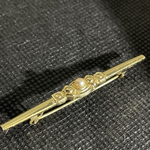 Vergoldete stab brosche mit - stab-brosche,