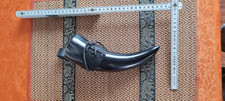 Trinkhorn mit Halter, echtes