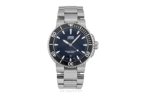 Oris aquis date stahl - oris,