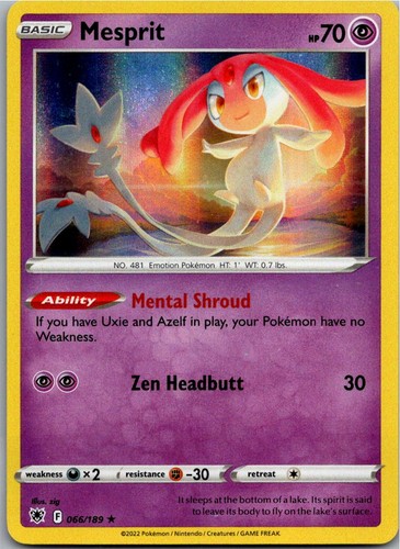 Pokemon vesprit 066 189 - pokemon, 066/189