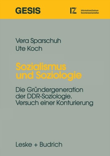 Sparschuh sozialismus und - sozialismus,