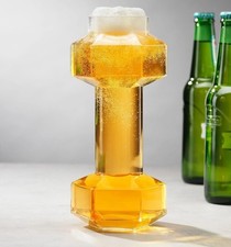 Hantel Pint Bier Glas Neuheit Fitnessstudio Gewichtheben Bodybuilding Tasse Becher 700 ml