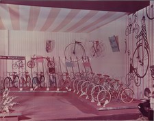 Groß Foto, 50 Jahre Mifa Fahrräder, altes Hochglanz Foto, DDR