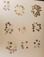 Münzsammlung 9 Länder