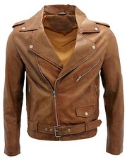 Hellbraune Retro Brando