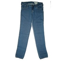 H & M Sqin Damen Jeans Hose stretch Skinny Slim Leg low Rise 38 M W29 L32 blau