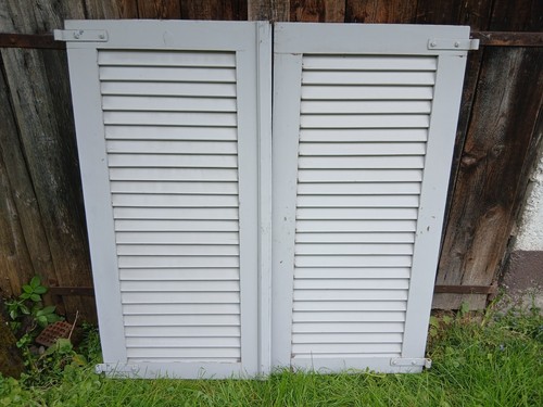 Paar fensterladen holz - fensterladen,