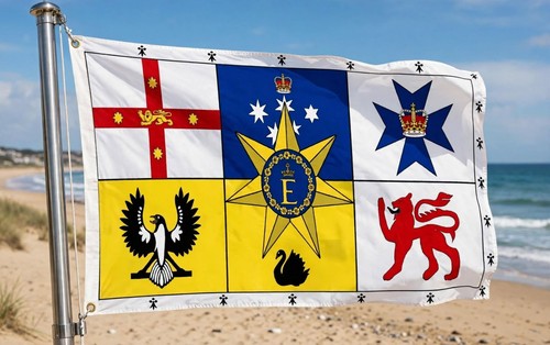 Australian royal standard flag - australian,