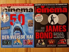 Cinema Zeitschrift - 2025 - August & September - 2 Hefte & 16 Sammelkarten
