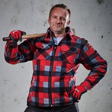 Thermojacke CALLAN rot