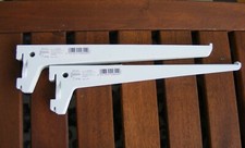 Regal-System Wand-Regal Regal-Träger /-Winkel 1-reihiges System in Weiß