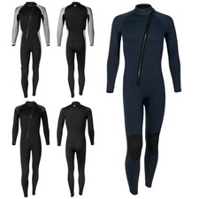 DE Wetsuit Traveller Overall Herren Tauchanzug S 3 mm Neopren schwarz Badeanzug