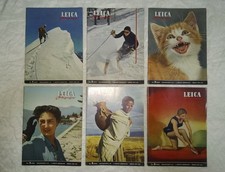 6x LEICA Fotografie Jahrgang