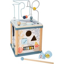 Motorikwürfel aus Holz