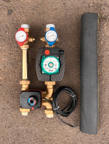 Pumpengruppe mischer heizung - mischer,