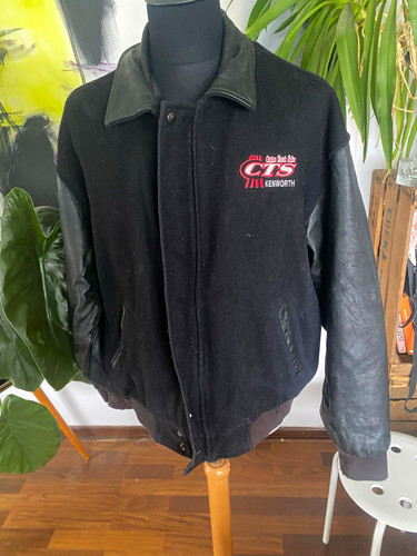 Herren collegejacke schwarz - herren,
