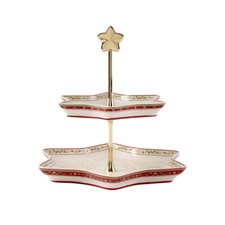 Villeroy & Boch Winter Bakery Delight Etagere Ilex 27,5cm Weihnachten Plätzchen