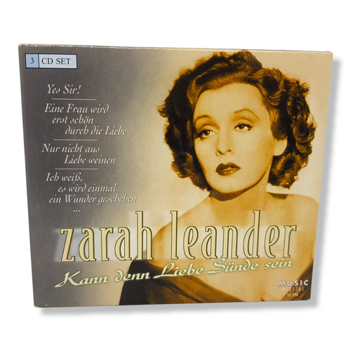 Zarah leander box - zarah, cd