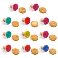 Keks-Stempel rund Holz