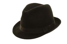 Unisex MACKAY Trilby Wollfilzhut Outdoorhut Havannahut Regenhut Hut Freizeithut