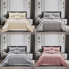 Luxus Gesteppt Samt 3 Stück