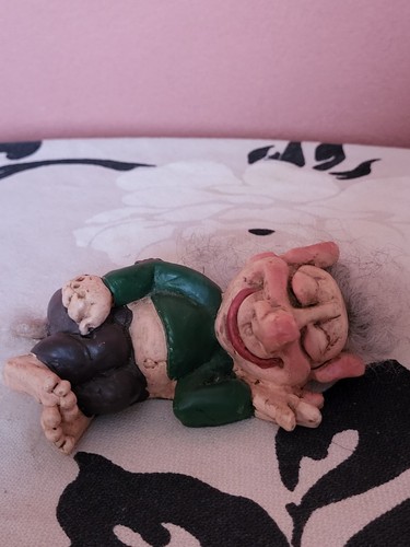 Norwegian troll sleeping - norwegian, "troll