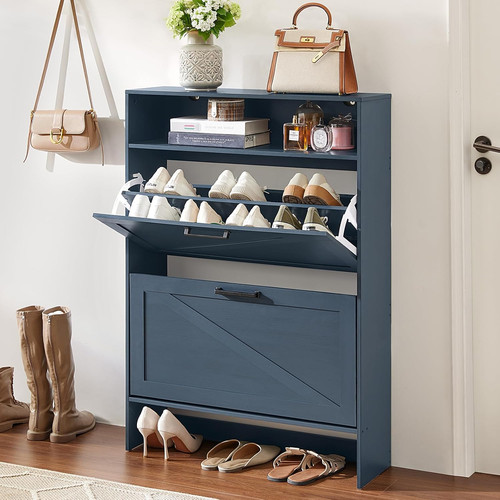 Lelelinky blaue schuhschrank - lelelinky,