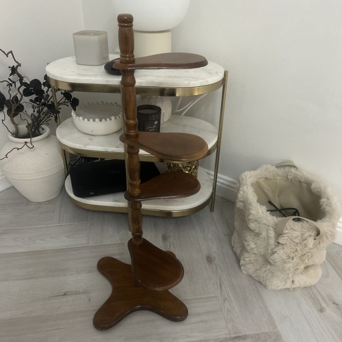 Mid century hartholz niere - hartholz,