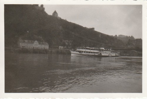 Vintage foto raddampfer schiff - vintage,