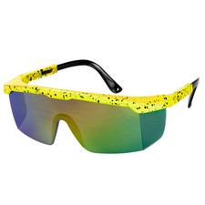 80er Schnelle Brille gelb -