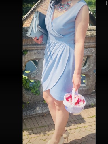 Kleid party hochzeit flieder - hochzeit,