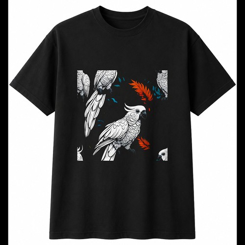 Psychedelic cockatoo herren - psychedelic,