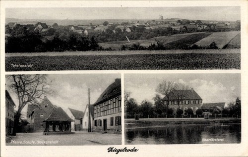 Ziegelroda querfurt im - ak,