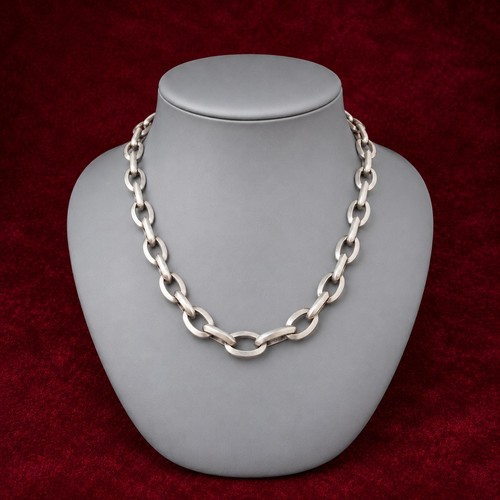 Massive kette collier 925er - massive,