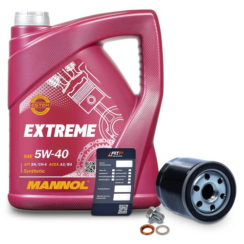 ölwechselset 5w 40 - +, 5w-40