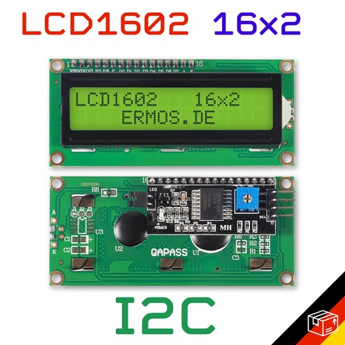 Lcd1602 display grün modul - lcd1602,