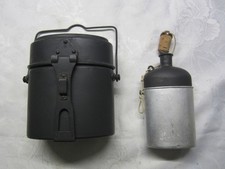 Schweizer Armee Essgeschirr und Feldflasche