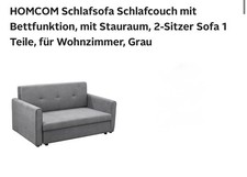 Schlafsofa 2-Sitzer Sofa mit