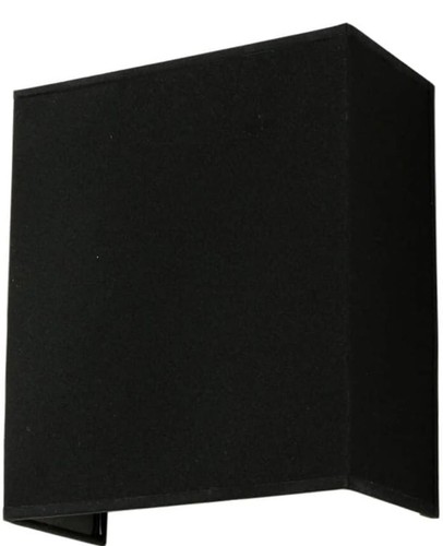 Wandleuchte schwarz stoff - wandleuchte,
