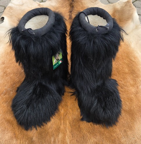Fellstiefel stiefel krampus - stiefel,