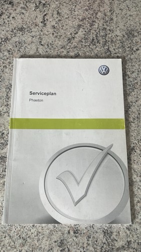 Serviceplan phaeton 2011 - serviceplan, 16.09.2011