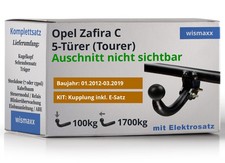 ANHÄNGERKUPPLUNG für Opel