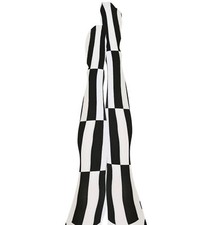 schwarz/weiße Strumpfhose