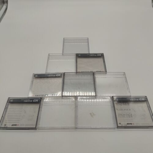 Minidisc hüllen leerhüllen - minidisc,